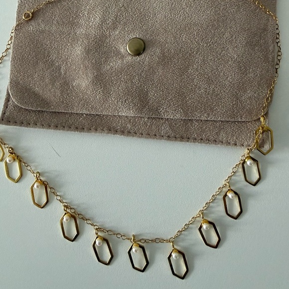 Pearl Martini silver 925 necklace brand new ! Made in Greece 🇬🇷, paid 500 euro - Picture 5 of 6